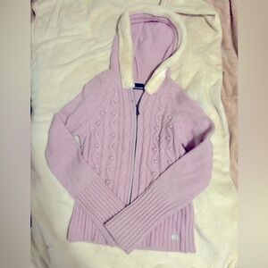 DKNY zip up hoody.